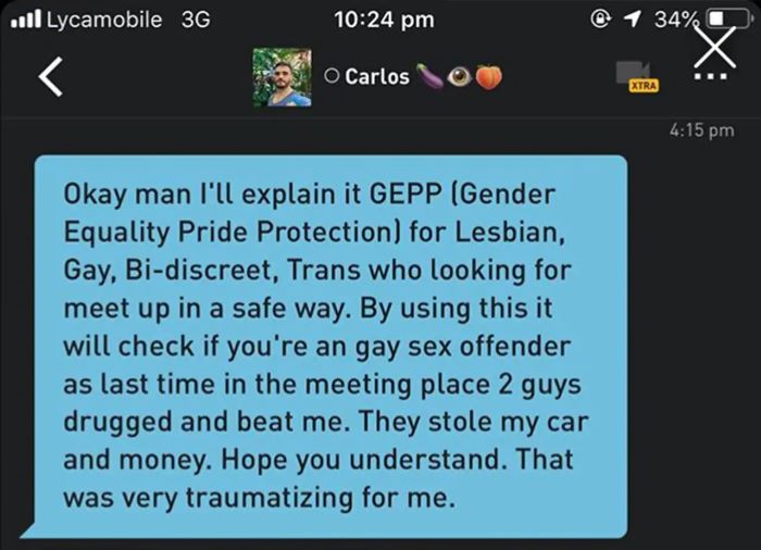 афера в Grindr